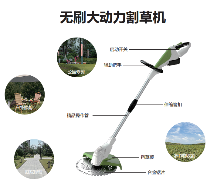 重新定义高效修剪！告别缠绕卡顿，畅享丝滑割草体验